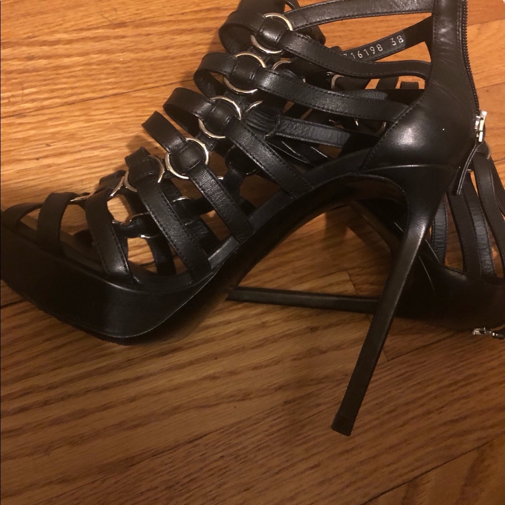YSL gladiator sandal/ pump
